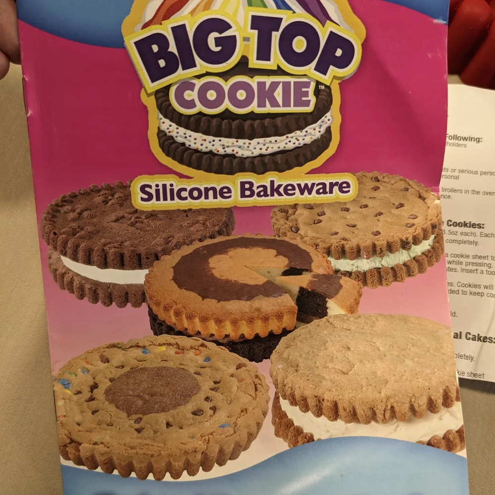 Kids Cooking Fun:Pampered Chef Emoji Cookie Cutters & Big Top Giant Cookies